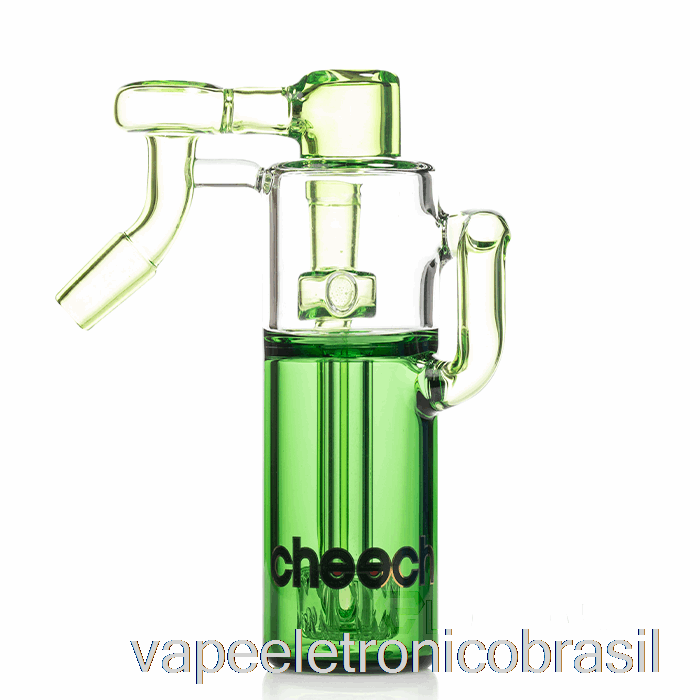 Vape Recarregável Cheech Glass 14mm Recicle Seu Coletor De Cinzas Verde